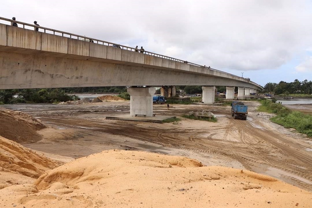 #Renewedhope…. Ongoing Construction of the Bodo-Bonny Road with Bridges in  Rivers State